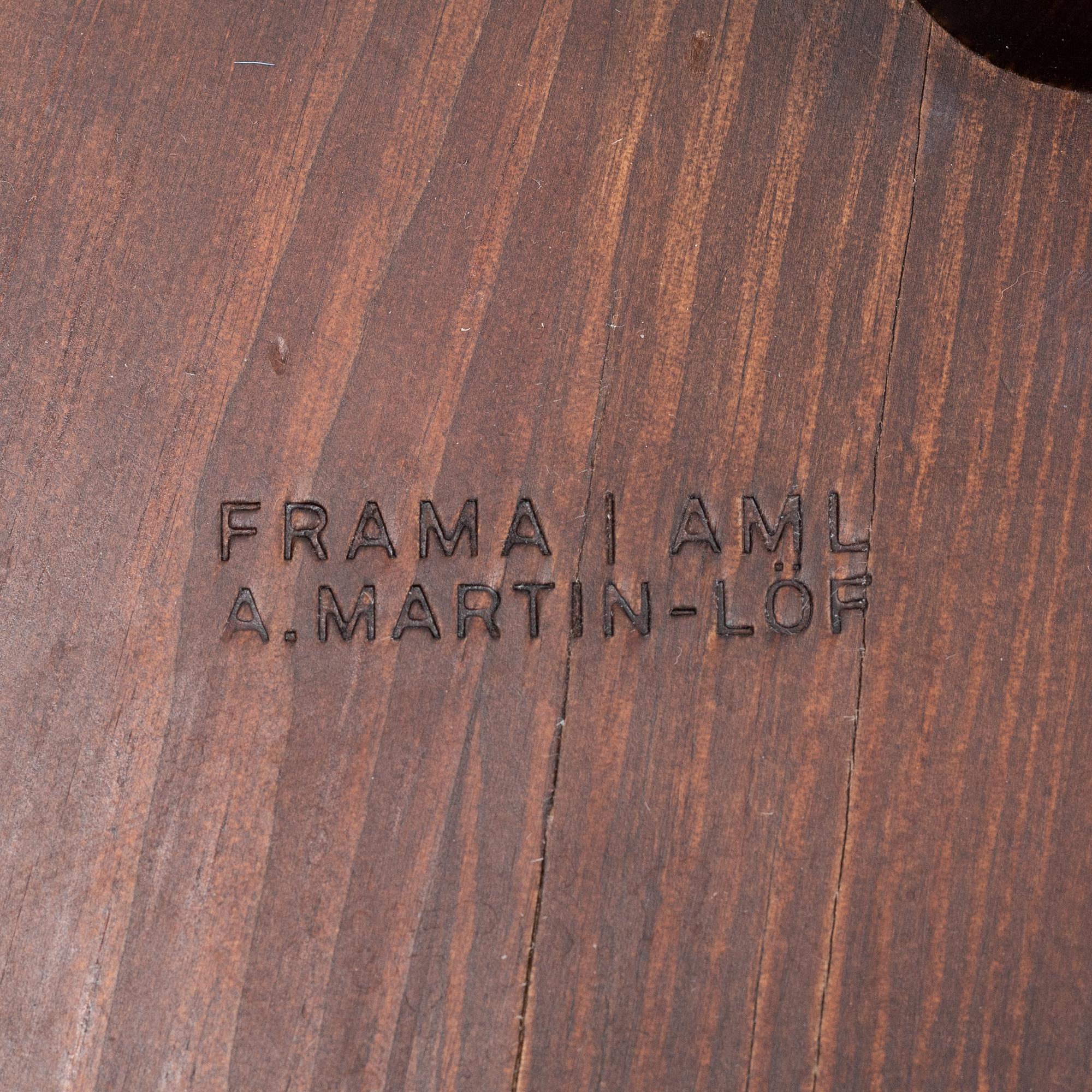 Andreas Martin-Löf, an 'AML' pine stool, Frama.