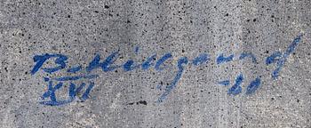 Bengt Hillgrund, olja på duk, signed -80.