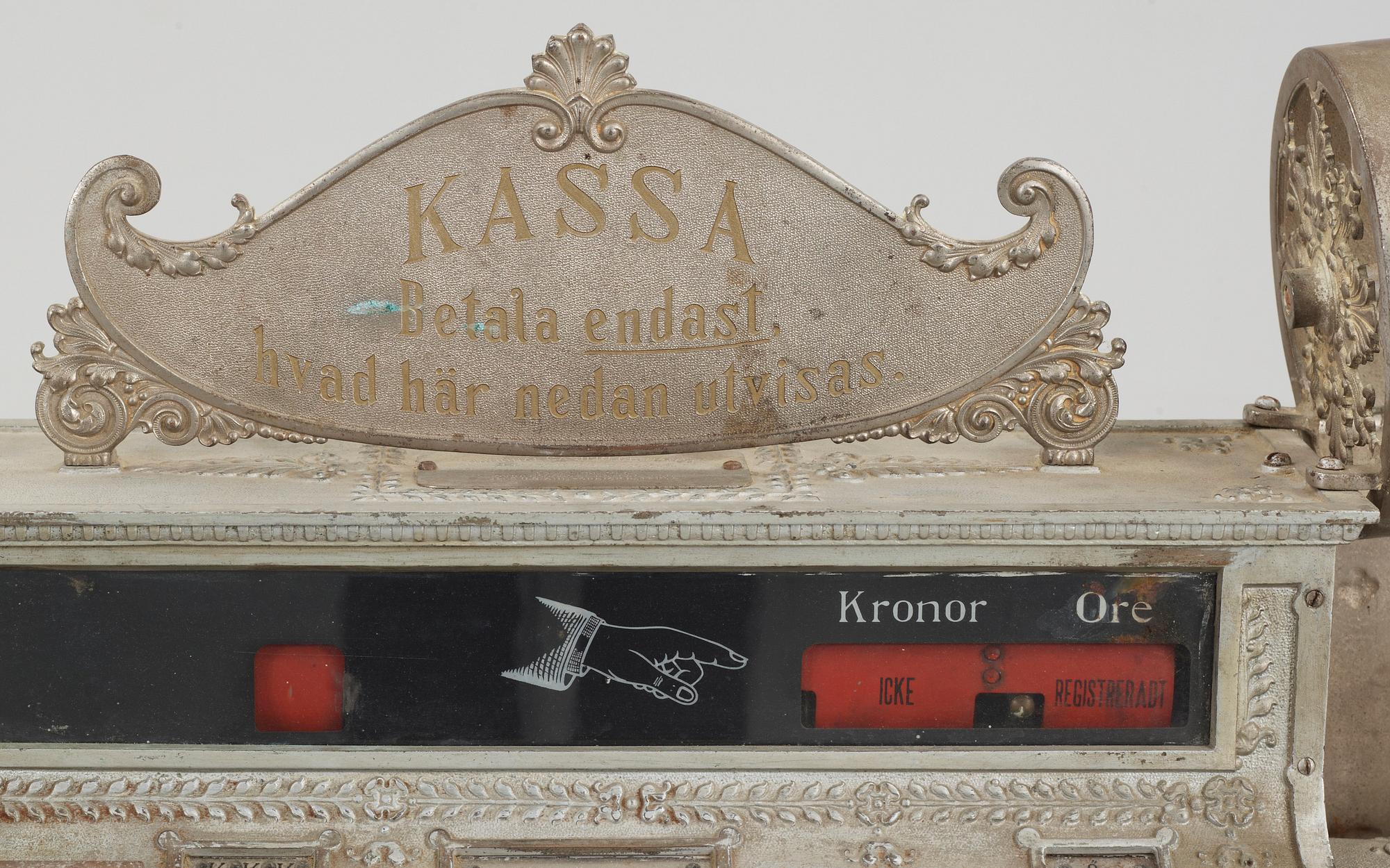 KASSAAPPARAT, National, USA, omkring 1800/1900.