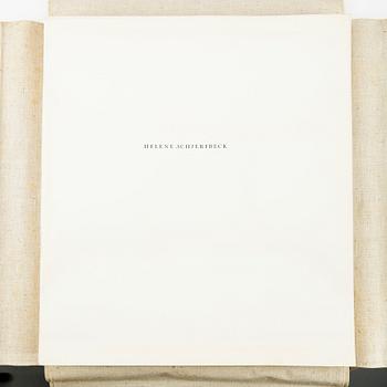 HELENE SCHJERFBECK, mapp med reproduktioner, 48 st, 1945.