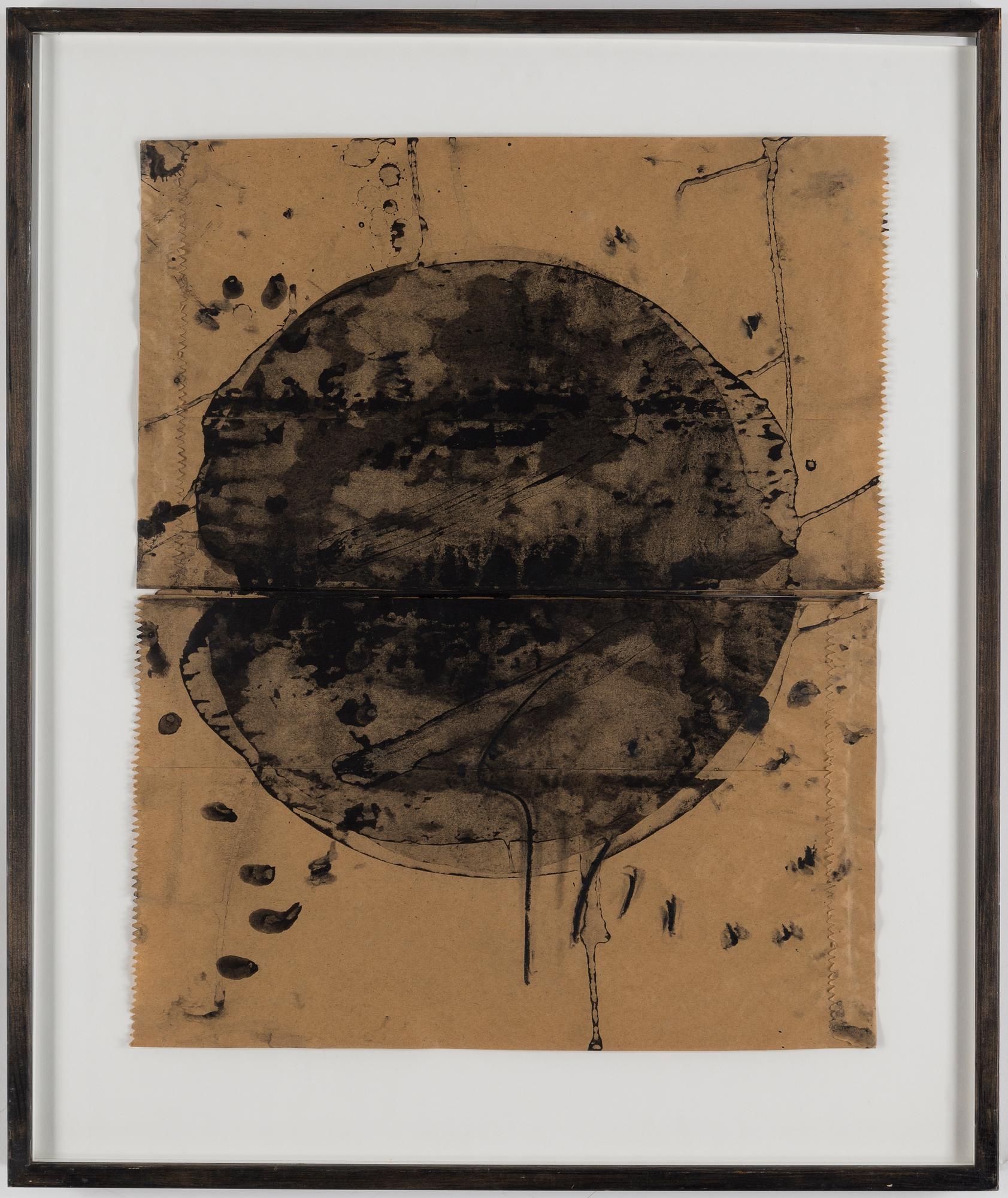 SERGE SPITZER, signed and dated. Mixed media.