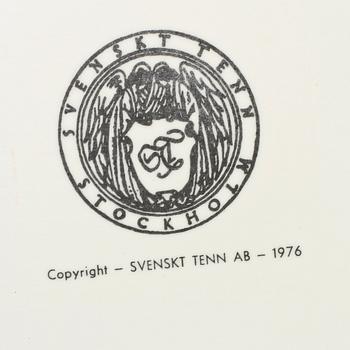 PARTI DIVERSE, 4 delar, Firma Svenskt Tenn, 1900-talets fjärde kvartal.