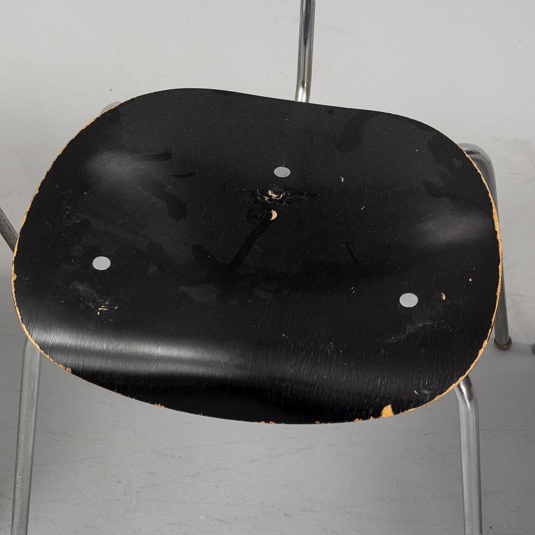 Egon Eiermann, six 'SE 68' chairs, Wilde & Spieth.