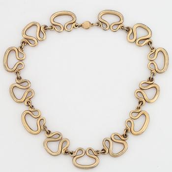 ESTRID ERICSON, a pewter necklace, 'Etruskiska'  Svenskt Tenn.