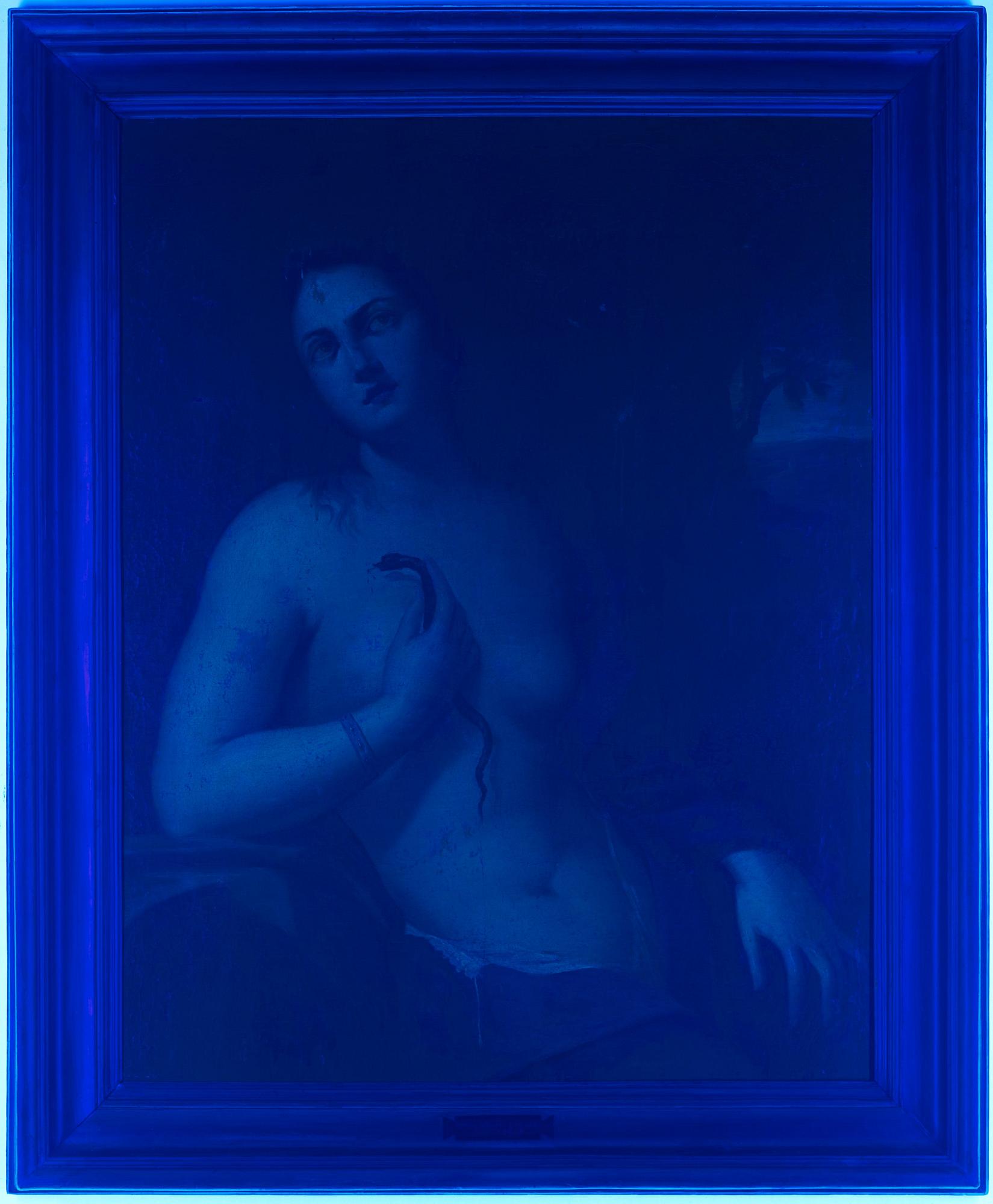 Domenico Bartolomeo Ubaldini il Puligo Circle of, Cleopatra and the snake.