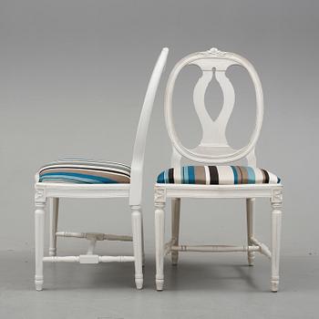 STOLAR, 6 st, gustaviansk stil, 19/2000-tal.