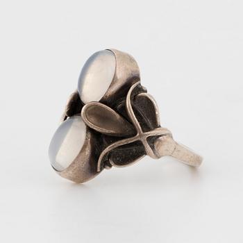 GEORG JENSEN, Ring, "Moonlight Blossom" Efter 1945.