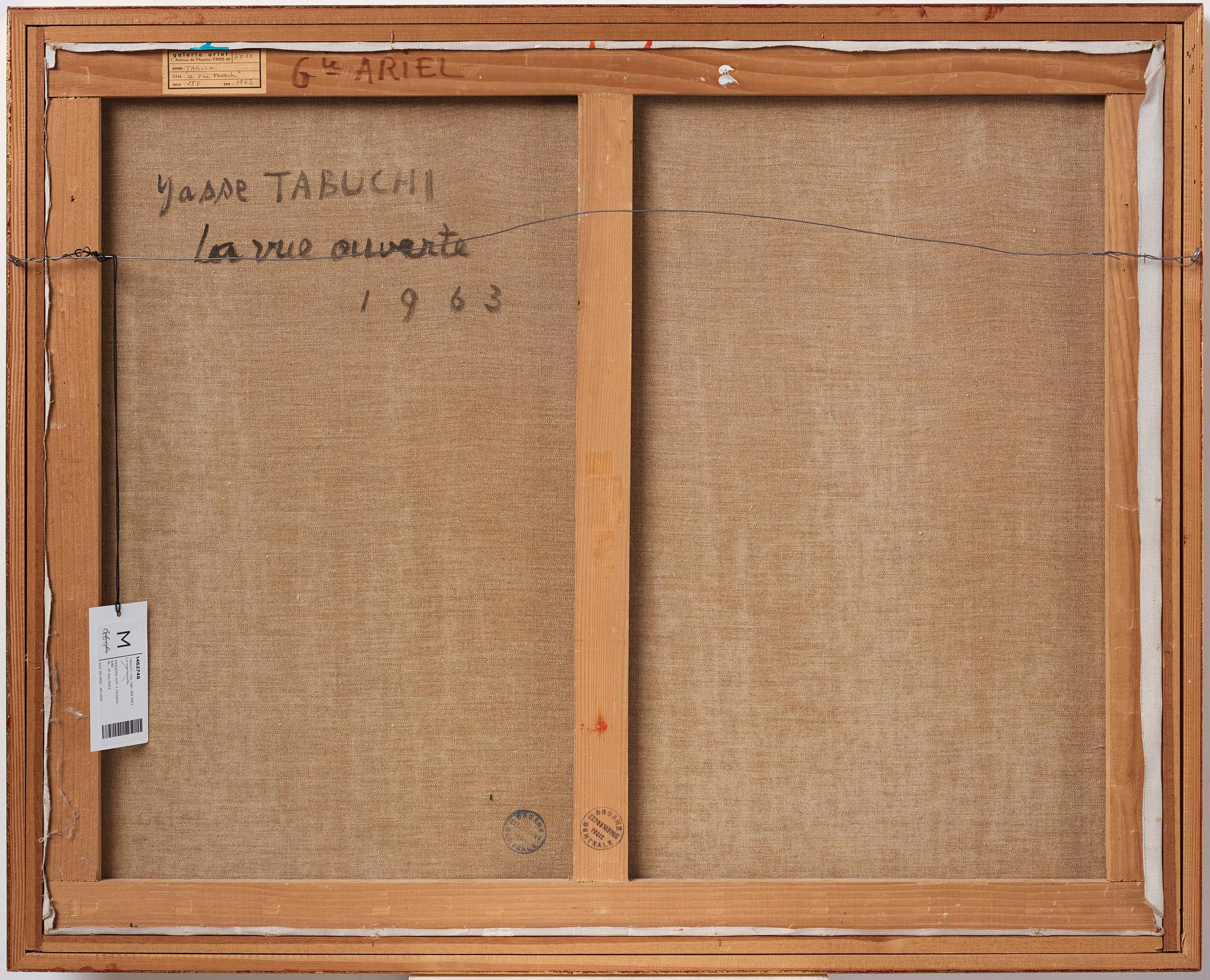 Yasse Tabuchi, "La vue ouverte".