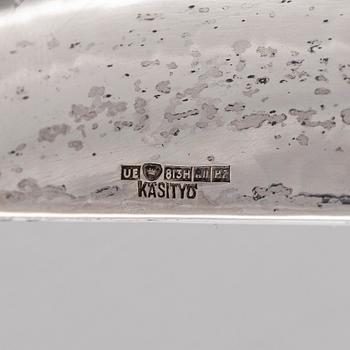 Unto Erälampi, fat, 2 st, silver, Riihimäki, Finland 1961 och 1962.