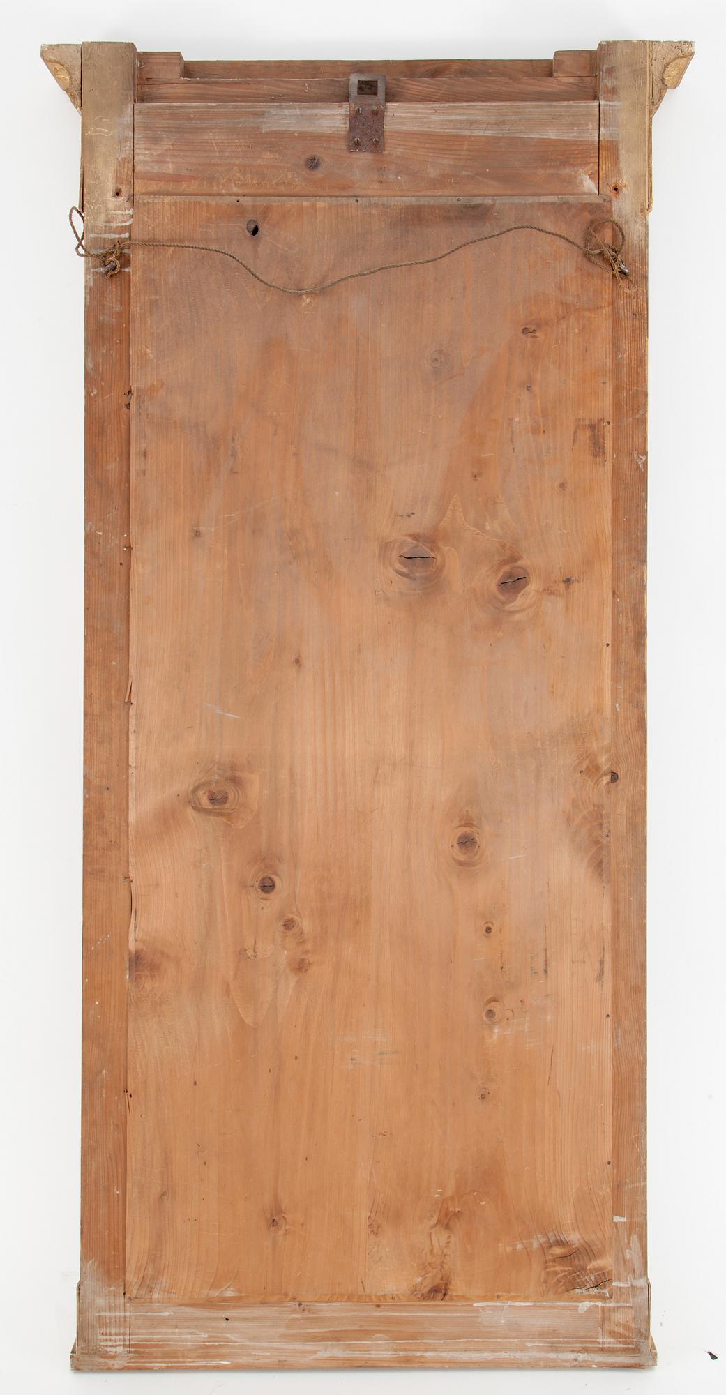 KONSOLBORD MED SPEGEL, av Peter Schmuckert (1765-1841), Mannheim, omkring 1820.