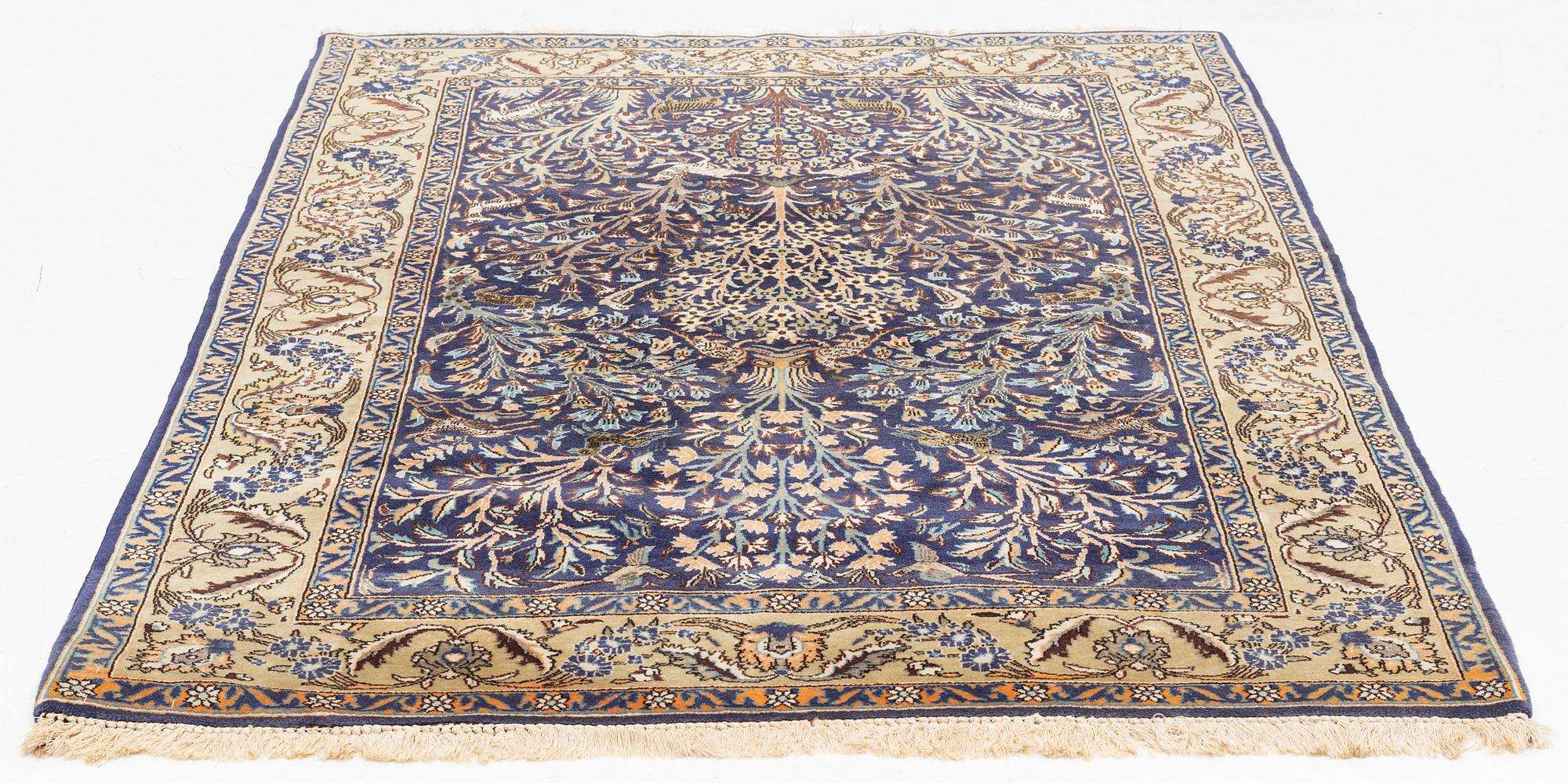 Matta, Ghom, ca 213 x 140 cm.