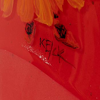 Kjell Engman, skulptur, Kosta Boda Unique.