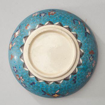 DOSA, keramik, cloisonné, Japan 1800-talets slut.