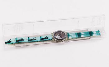 SWATCH, Solar, World Solar Switzerland, wristwatch, 34 mm.