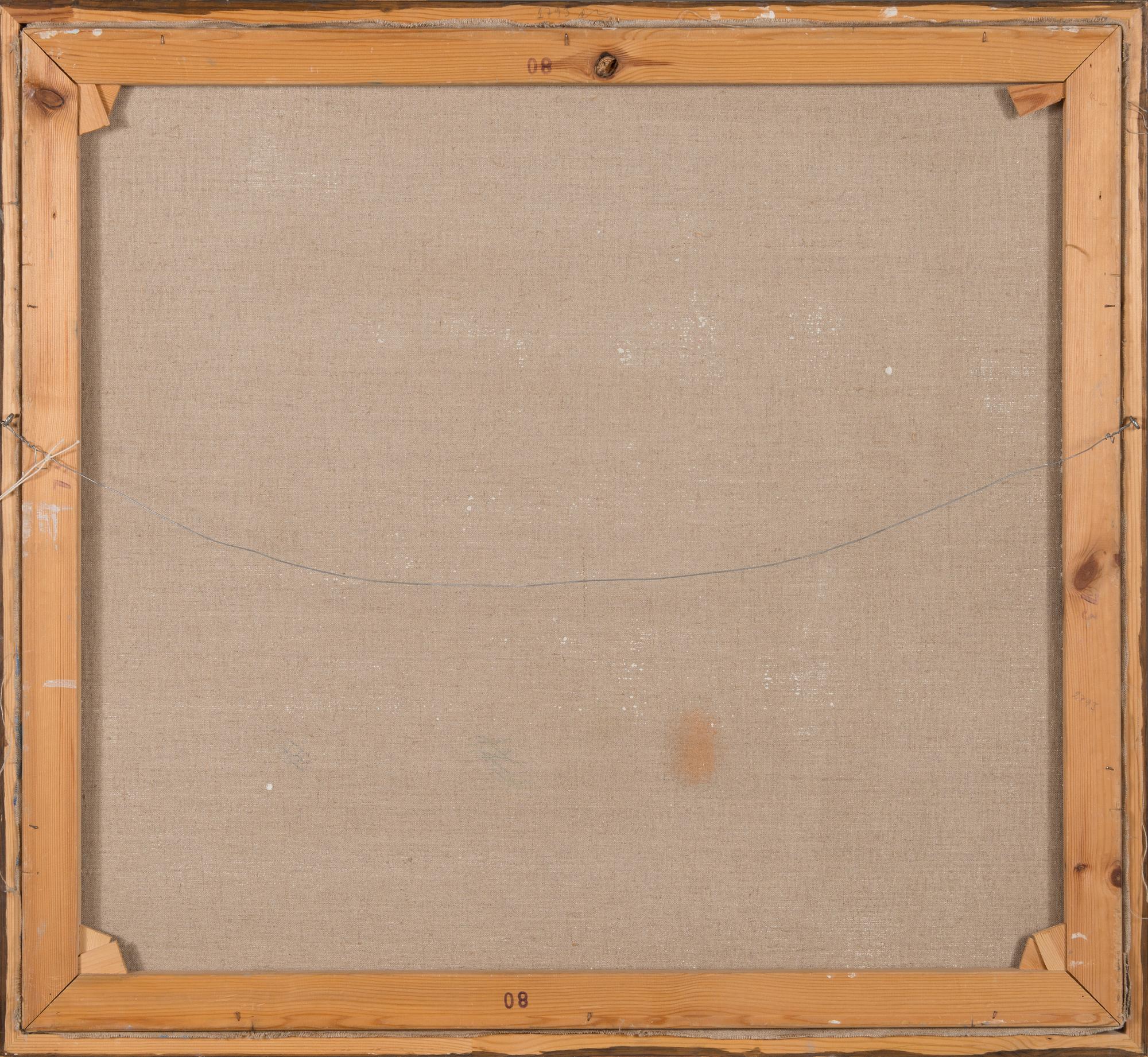 Eva Cederström, oil on canvas, signed and dated 1983.