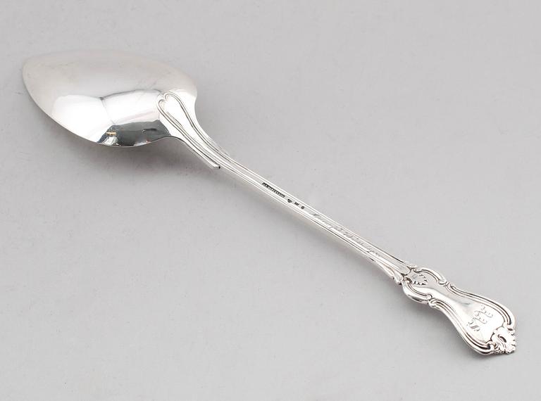 RAGUSKED, silver, Nils Leonard Dahlström, Örebro 1880. Vikt ca 127 g.