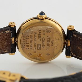 must de Cartier, VLC, wristwatch, 24 mm.