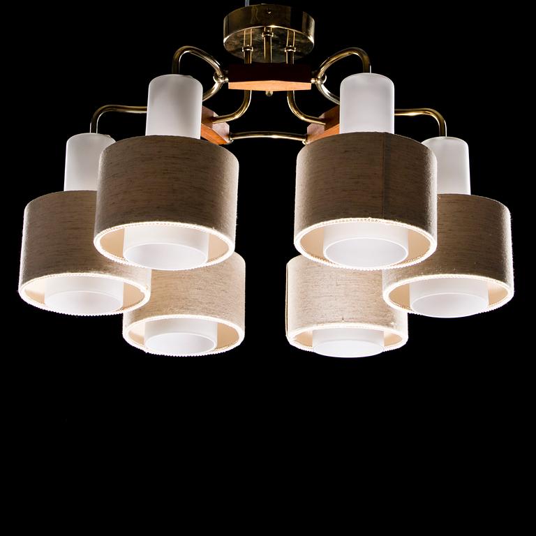TAKLAMPA, K1-169/6, Paavo Tynell, Idman 1958-1964. Höjd 42 cm.