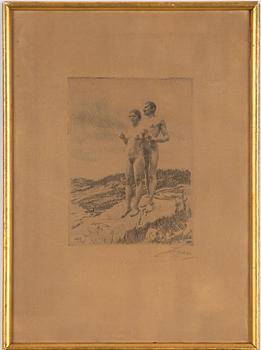 Anders Zorn, "De två".