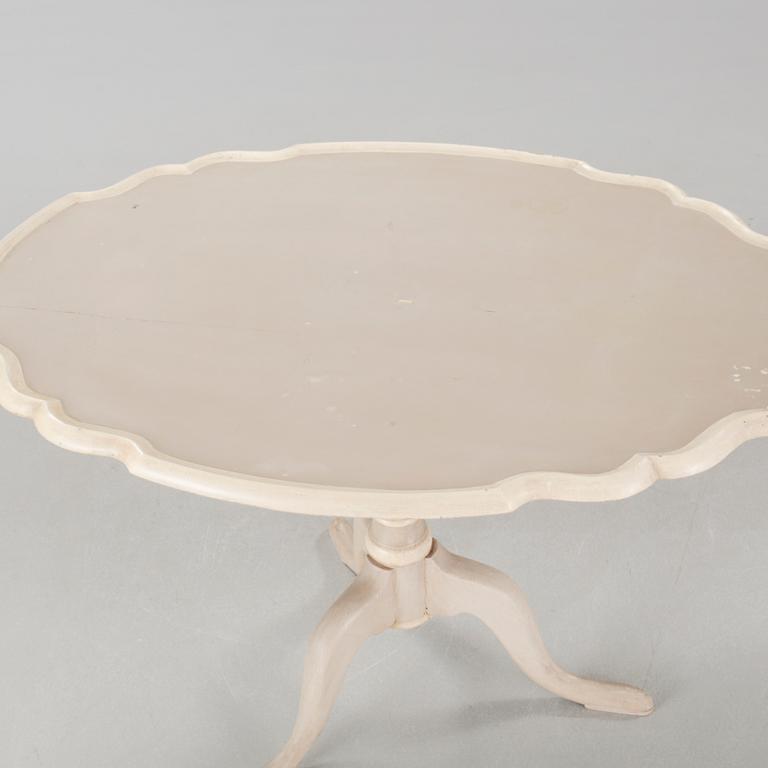 A late 19th century drop-leaf table.