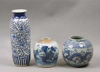 PARTI PORSLIN, 3 delar,  Kina, 1900/2000-tal.