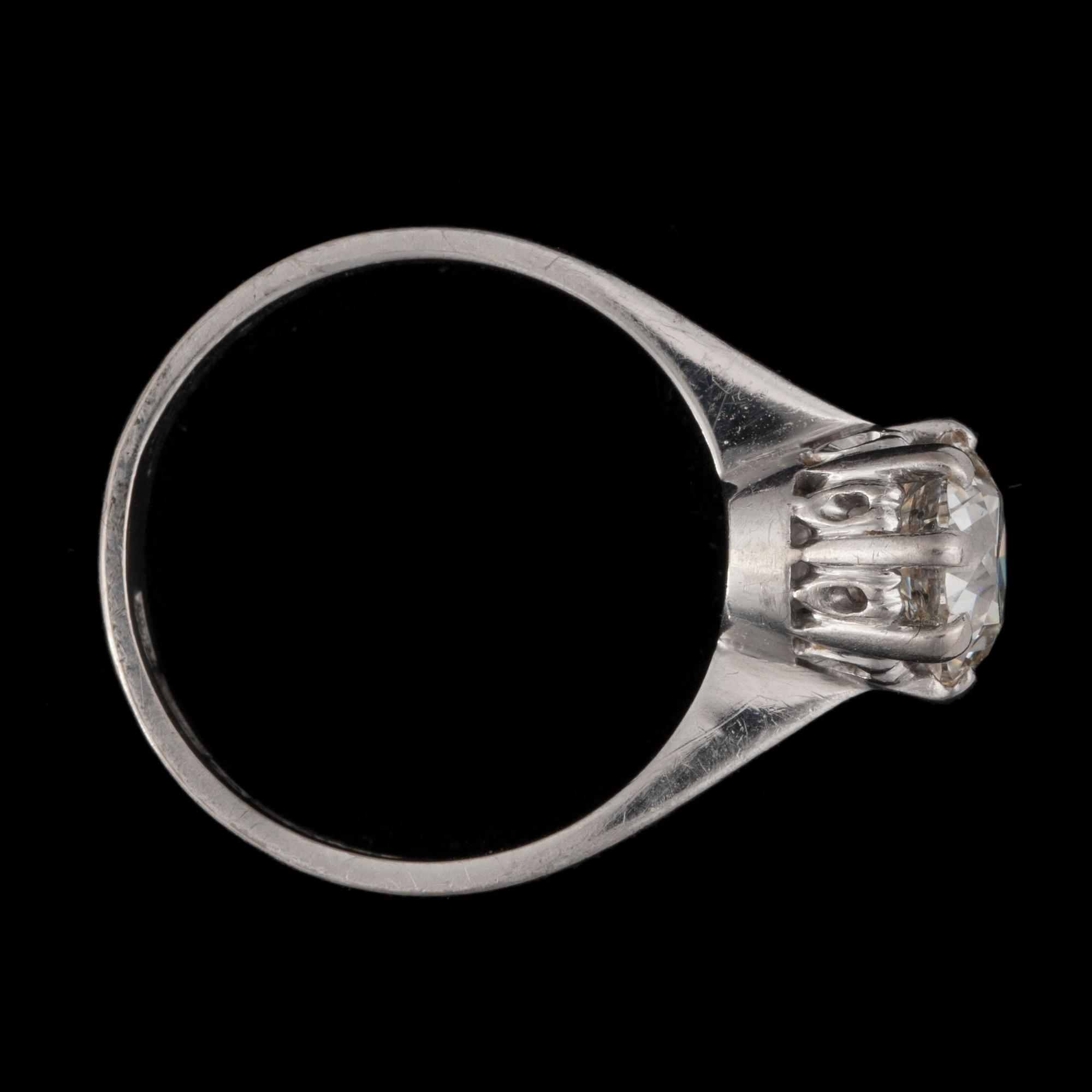 RING med diamant, enligt inskription 1.72 ct.