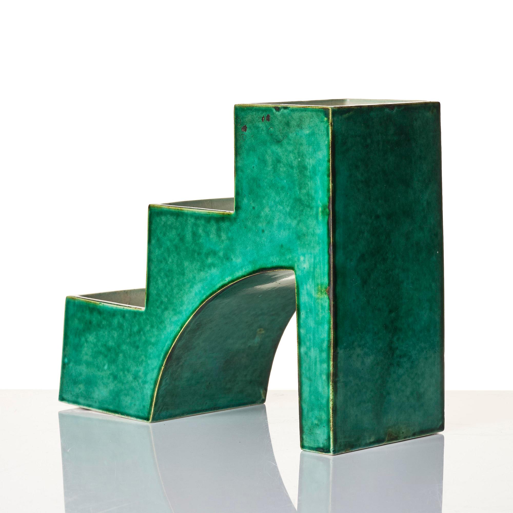 Wilhelm Kåge, kaktusställ, "Puzzle", modell 975/9, Gustavsberg, 1931.