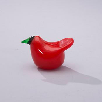 FIGURIN, glas, signerad Oiva Toikka Nuutajärvi.