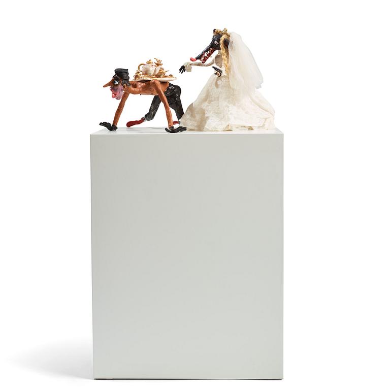 Nathalie Djurberg & Hans Berg, "The Brain Has Corridors - Rat Bride".