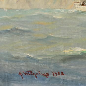 ALEXANDER WILHELMS, olja på duk, sign o dat 1938.