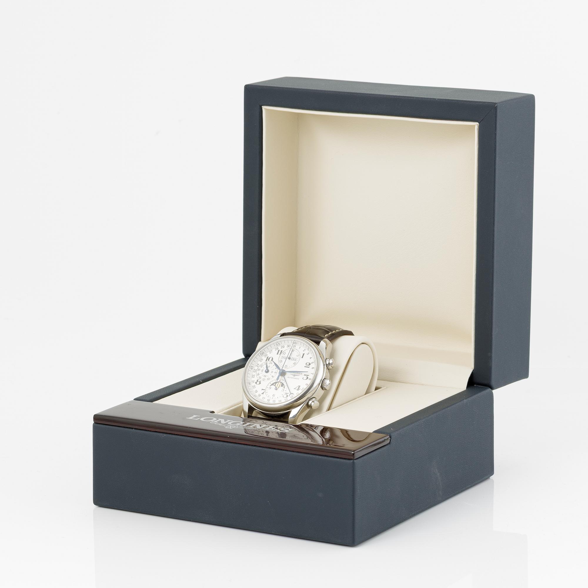 Longines, Master Collection, kronograf, armbandsur, 40 mm.