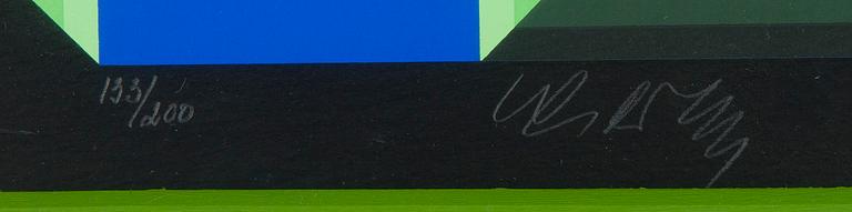 Victor Vasarely, "Malom petit".