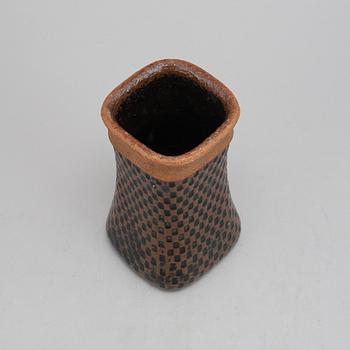 Stig Lindberg, a stoneware vase, Gustavsberg Studio, signed.