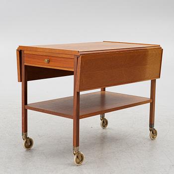 Josef Frank, serveringsvagn, modell B 756, Firma Svenskt Tenn, efter 1985.