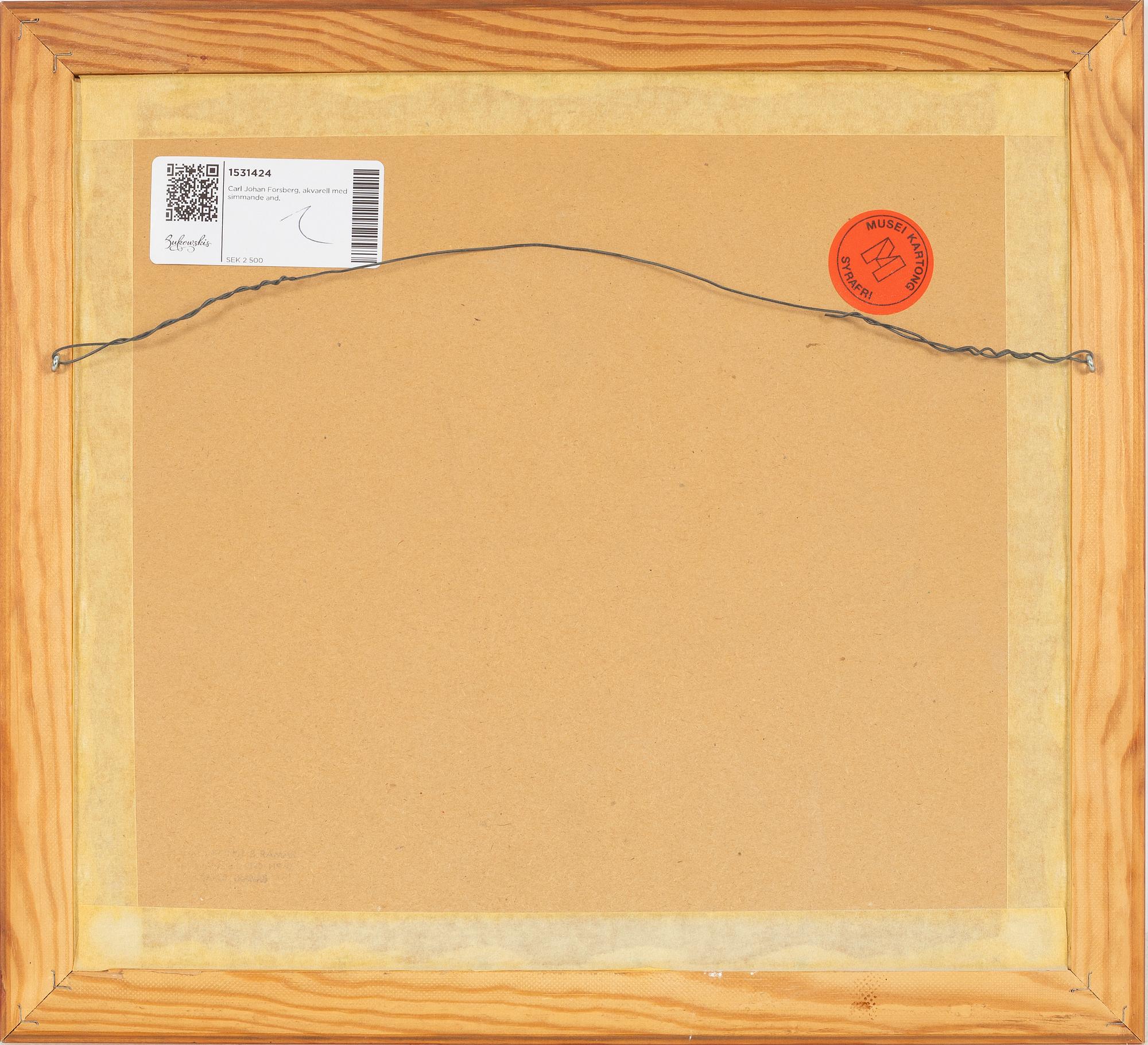 Carl Johan Forsberg, "Familieidyll".