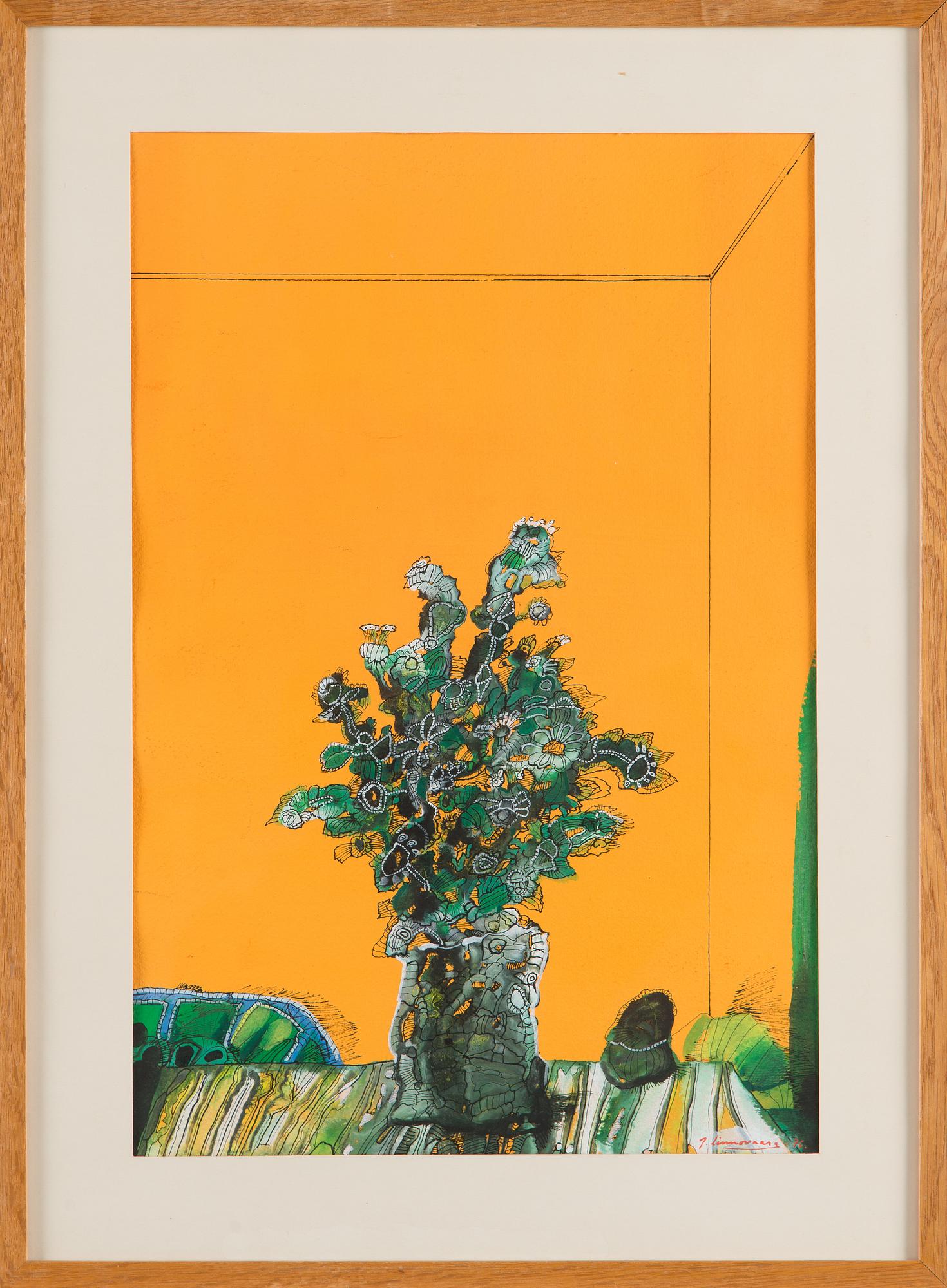 Juhani Linnovaara, Flowers in a Vase.