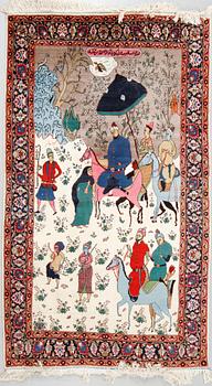 MATTA, orientalisk, 230 x 140 cm, bär inskription.