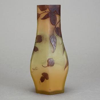 VAS, glas, Emile Gallé, Nancy, Frankrike, Jugend.