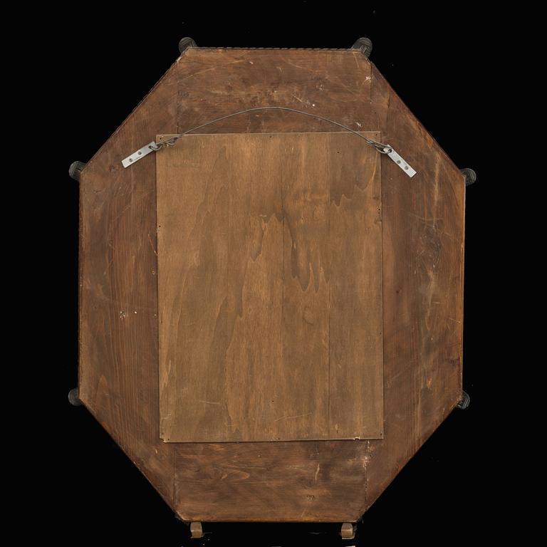 A VENETIAN STYLE MIRROR, 20th century.