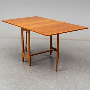 BENDT WINGE, a teak gate-leg table from Kleppes Møbelfabrik, Norway.