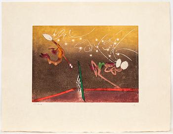 Roberto Matta, 6 sheets, "Les Transesports", 1977.
