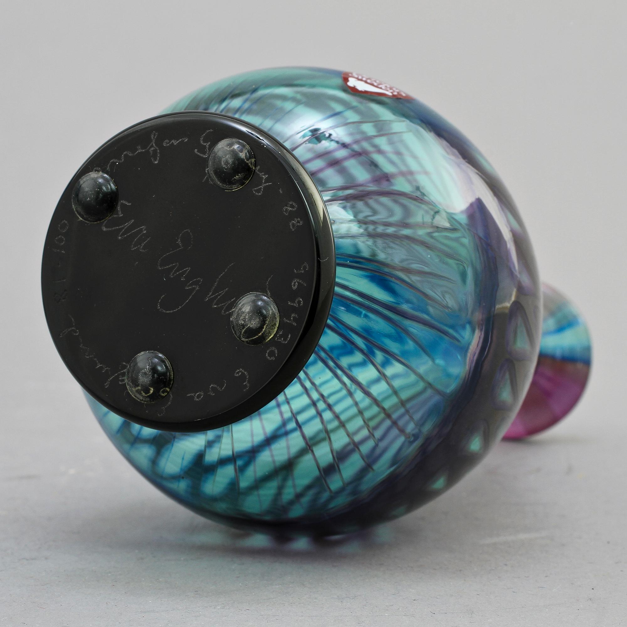 SKÅL samt VAS, glas, Eva Englund, Orrefors.