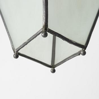 Harald Notini, a ceiling lamp, variant of model "6297", Arvid Böhlmarks Lampfabrik, Stockholm, 1920s.