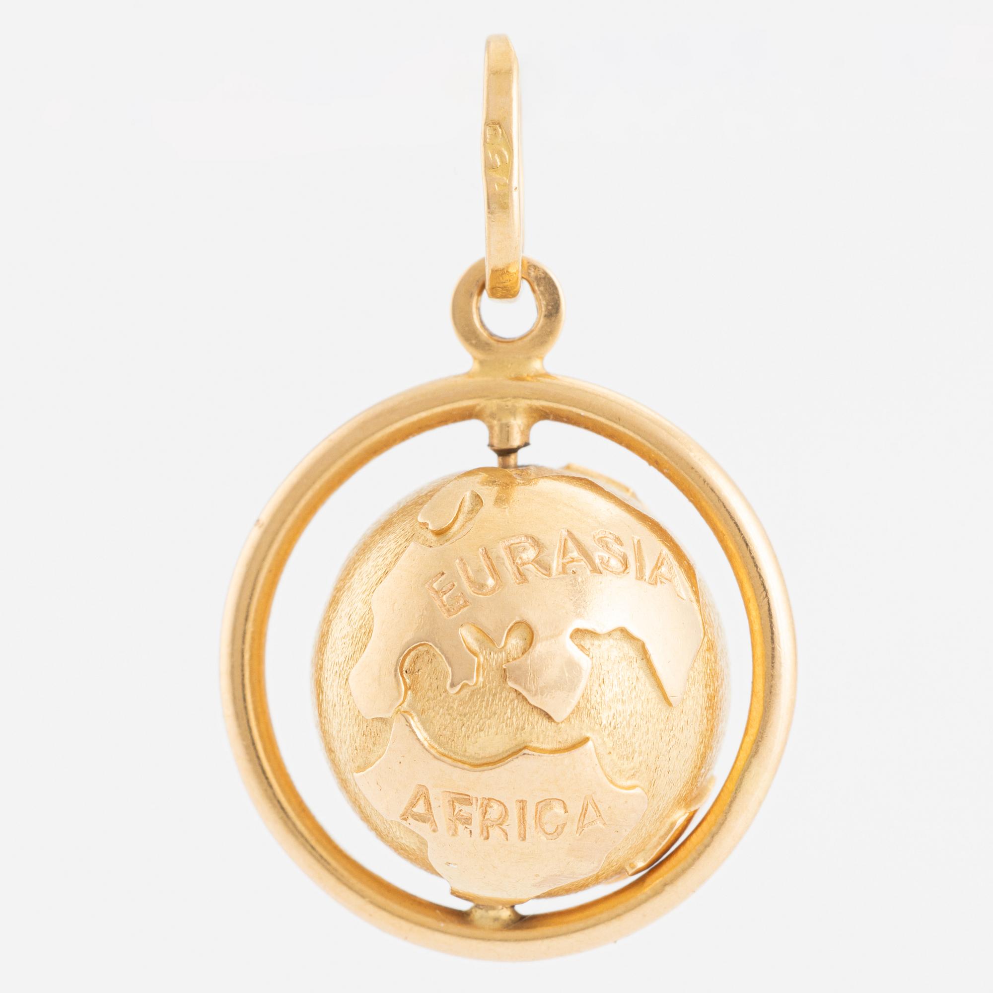 Berlock/hänge, 18K guld.