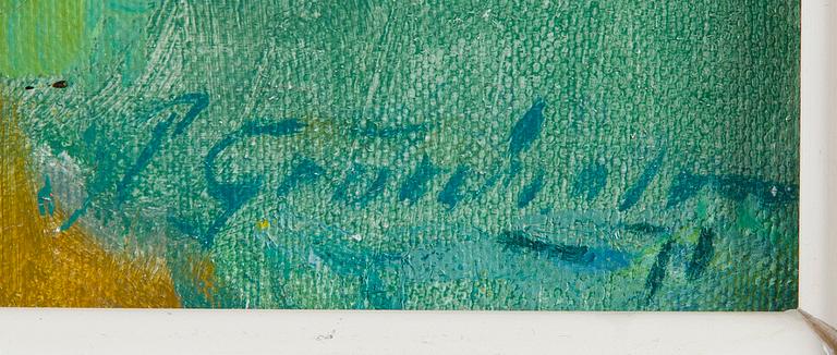 Paul Grönholm, Vehreä maisema.