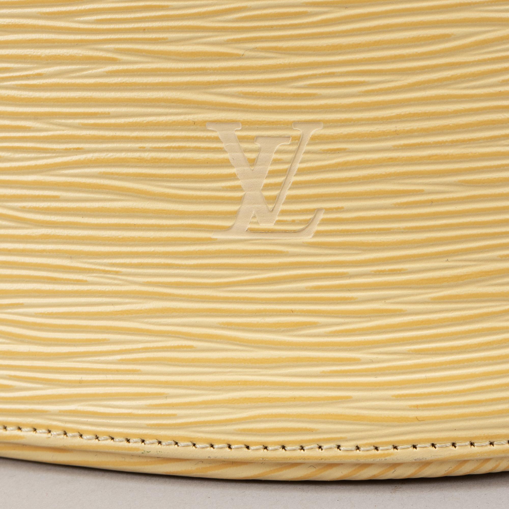 Louis Vuitton, 'Verseau Vanilla Epi leather bag' and wallet.