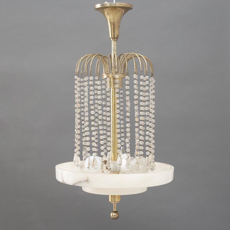 A Swedish Grace chandlier, 1920s.