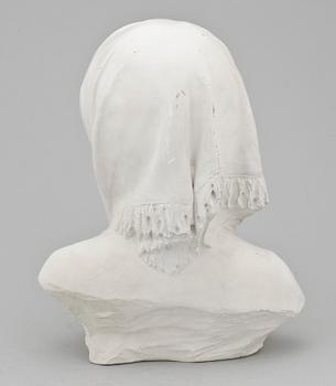 OKÄND KONSTNÄR, skulptur, gips. Otydl sign, Firenze. 1900-talets början.