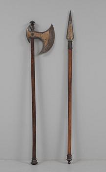 DEKORATIONSVAPEN, 2 st, 1900-tal.