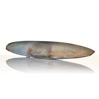 Bertil Vallien, a unique sand cast glass sculpture, Kosta Boda, Sweden.